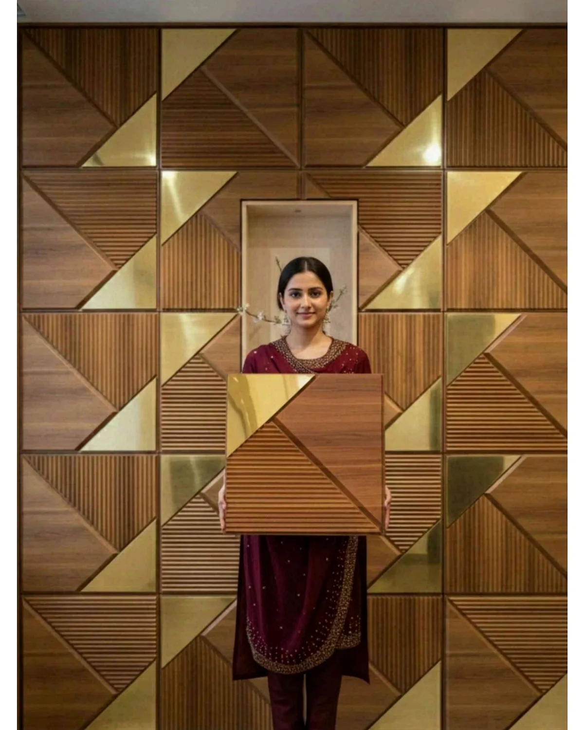 #22 Fin 3D Panel, design #22 FIN | MIRROR | W1