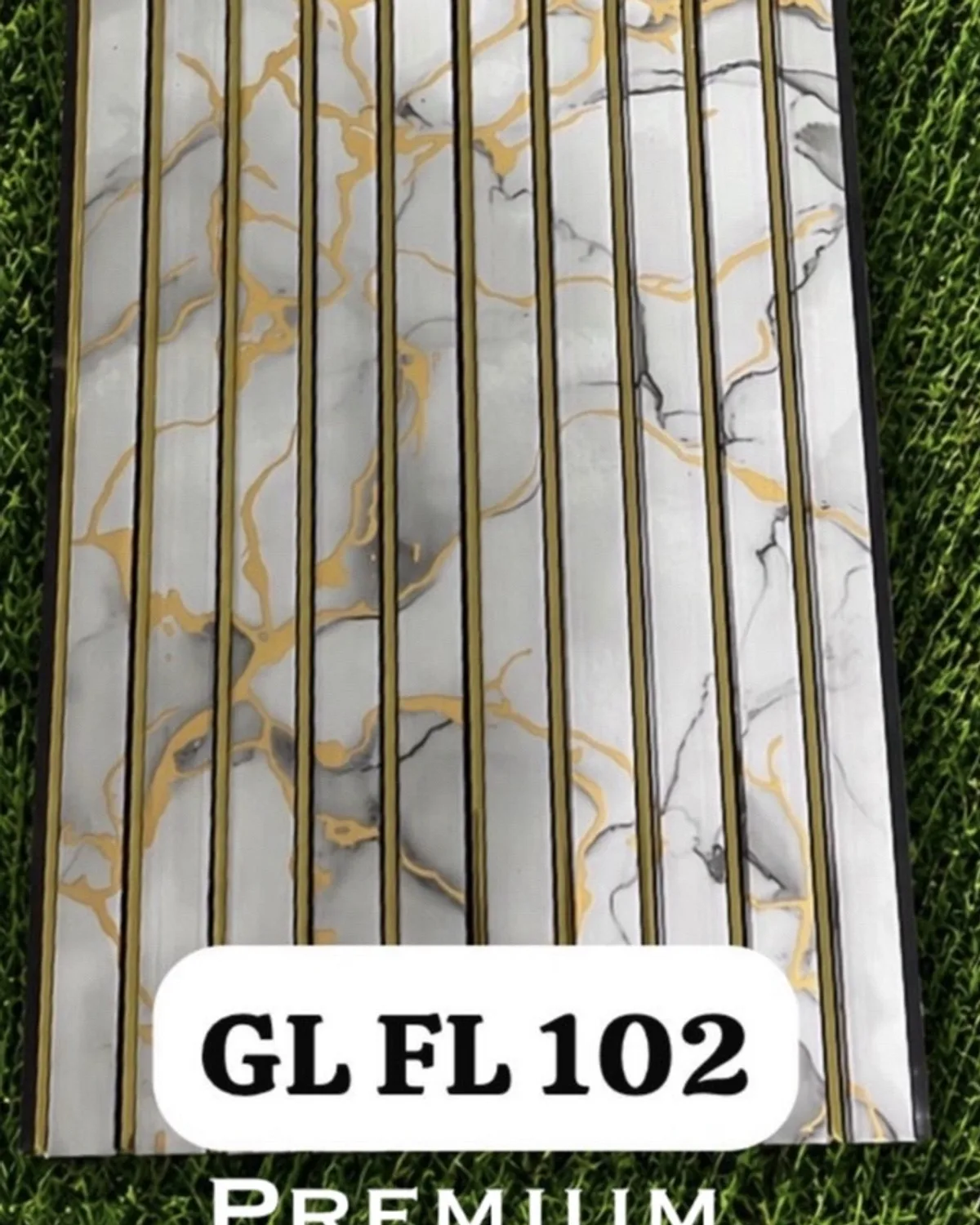 Golden-Line Fluted Panels, design GL FL 102