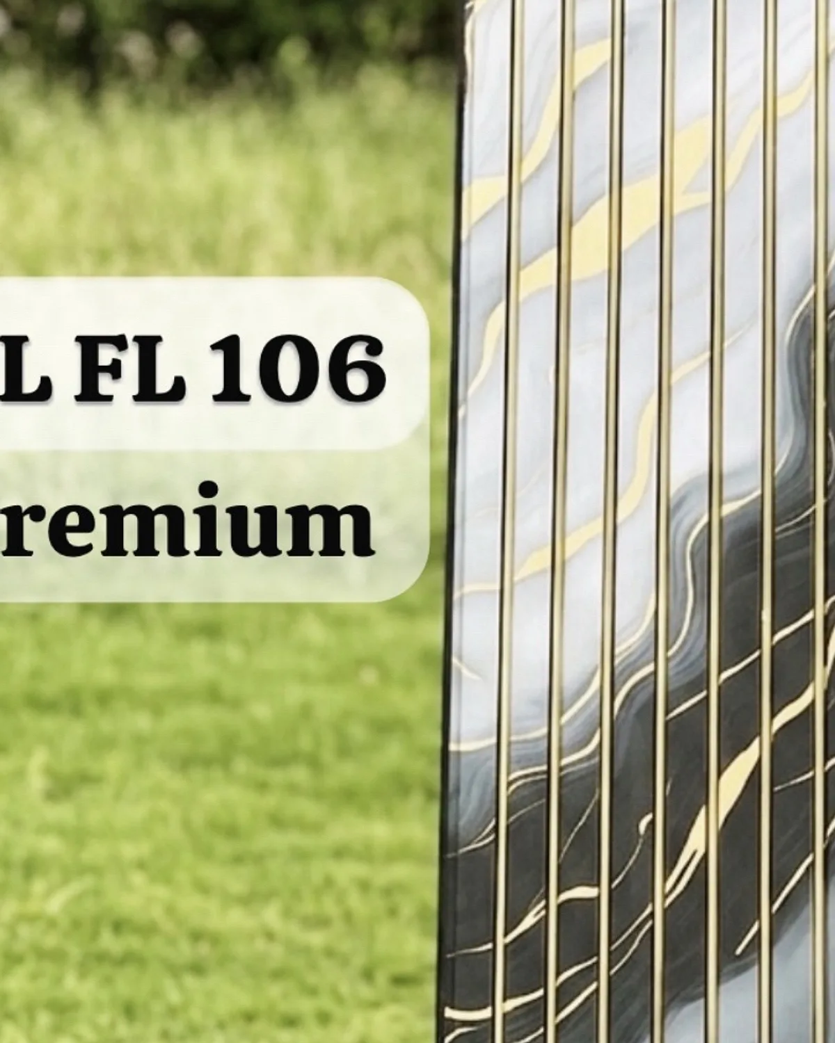 Golden-Line Fluted Panels, design GL FL 106