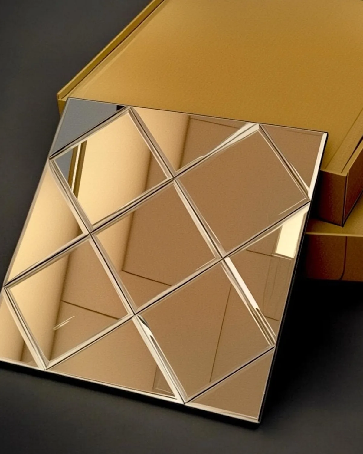 MT 15 Mosaic Tile, design #MT 15 (RoseGold)