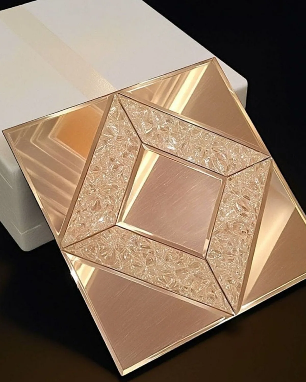 MT 24 Mosaic Tile, design #MT 24 (Rosegold)