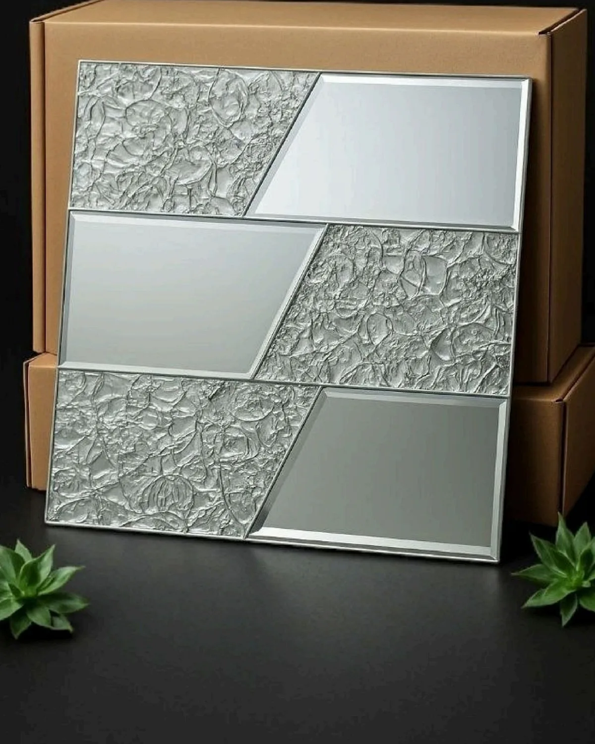MT 32 Mosaic Tile, design #MT 32 (Silver)