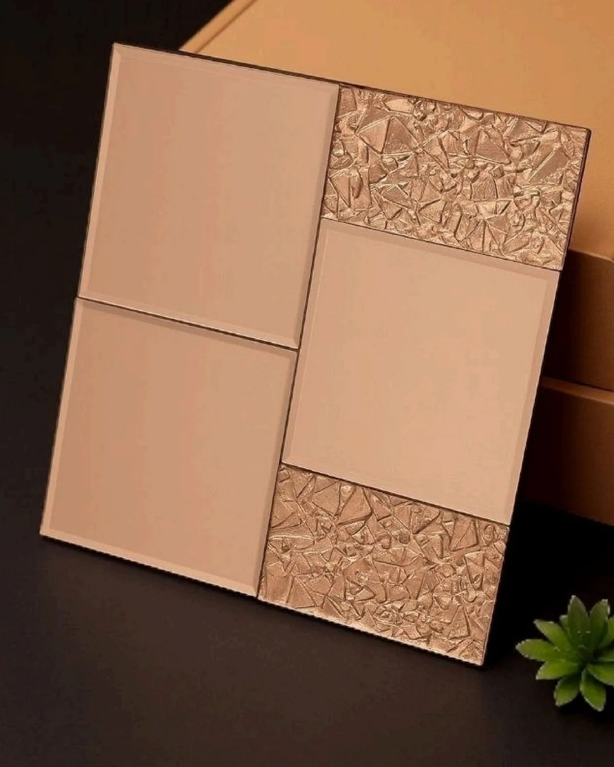 MT 33 Mosaic Tile, design #MT 33 (Rosegold)