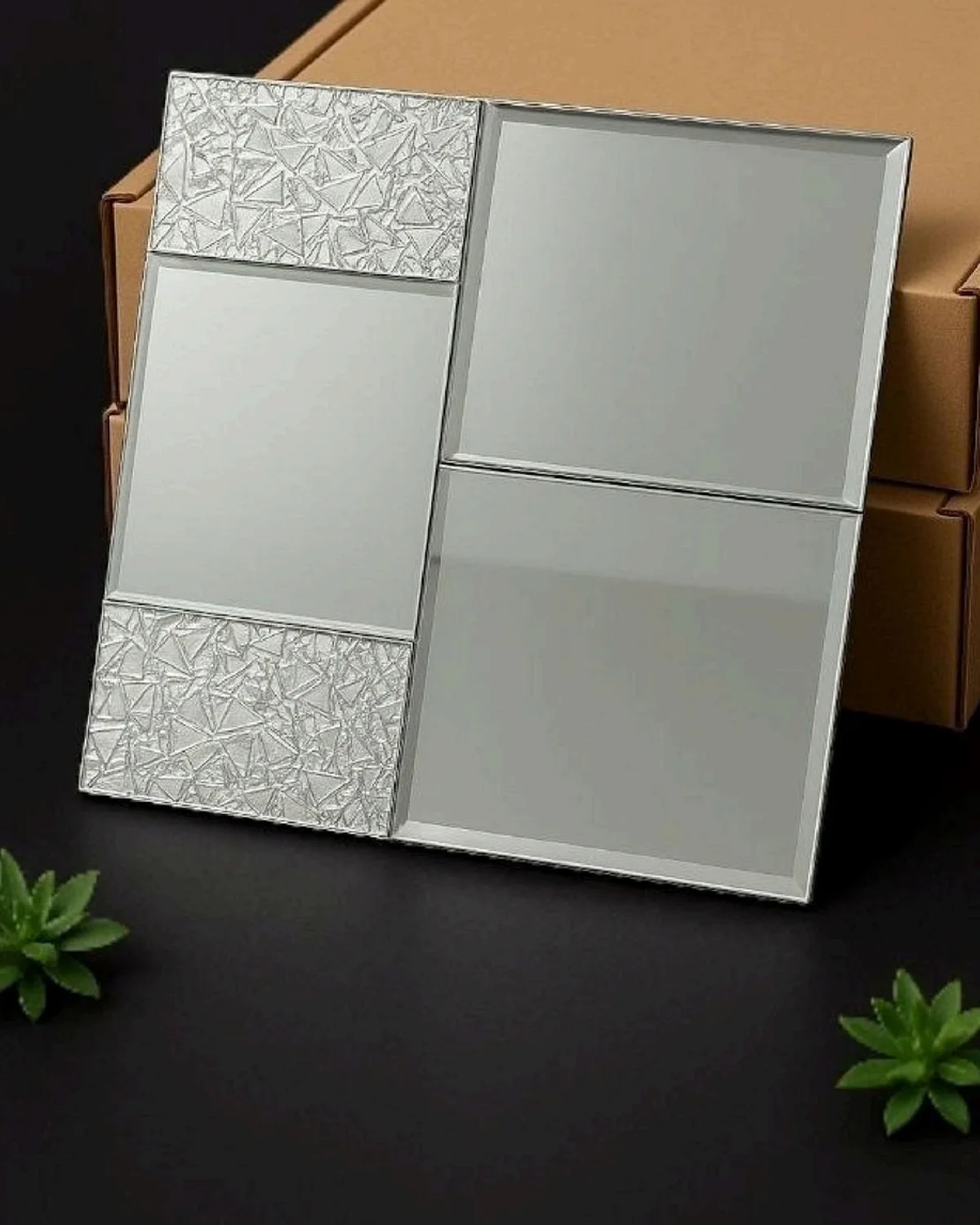 MT 33 Mosaic Tile, design #MT 33 (Silver)