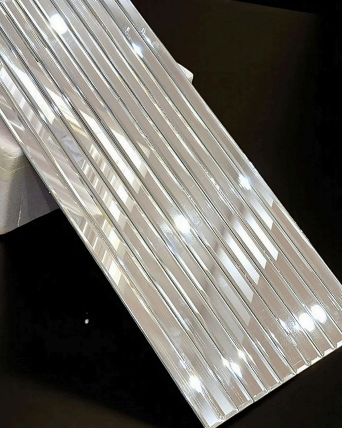 MT Strip Mosaic Tile, design #MT Strip (Silver)